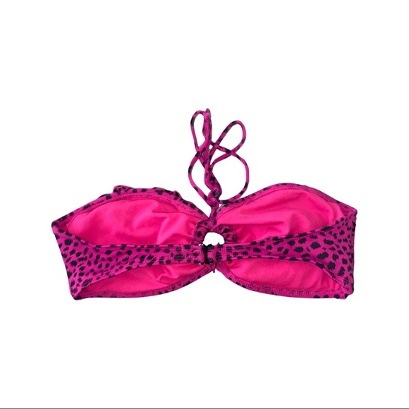 Strapless / Halter Xhiliration Bikini Top XL - Picture 2 of 2